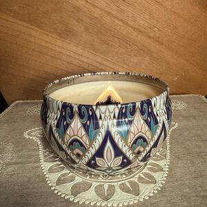 8oz Unscented Beeswax Candle